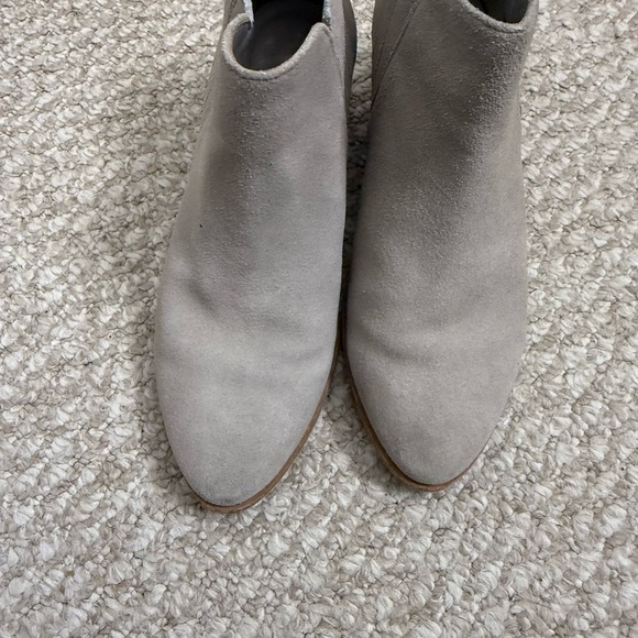 Joie Barlow Gray Suede Ankle Boots | 37 - Picture 9 of 10